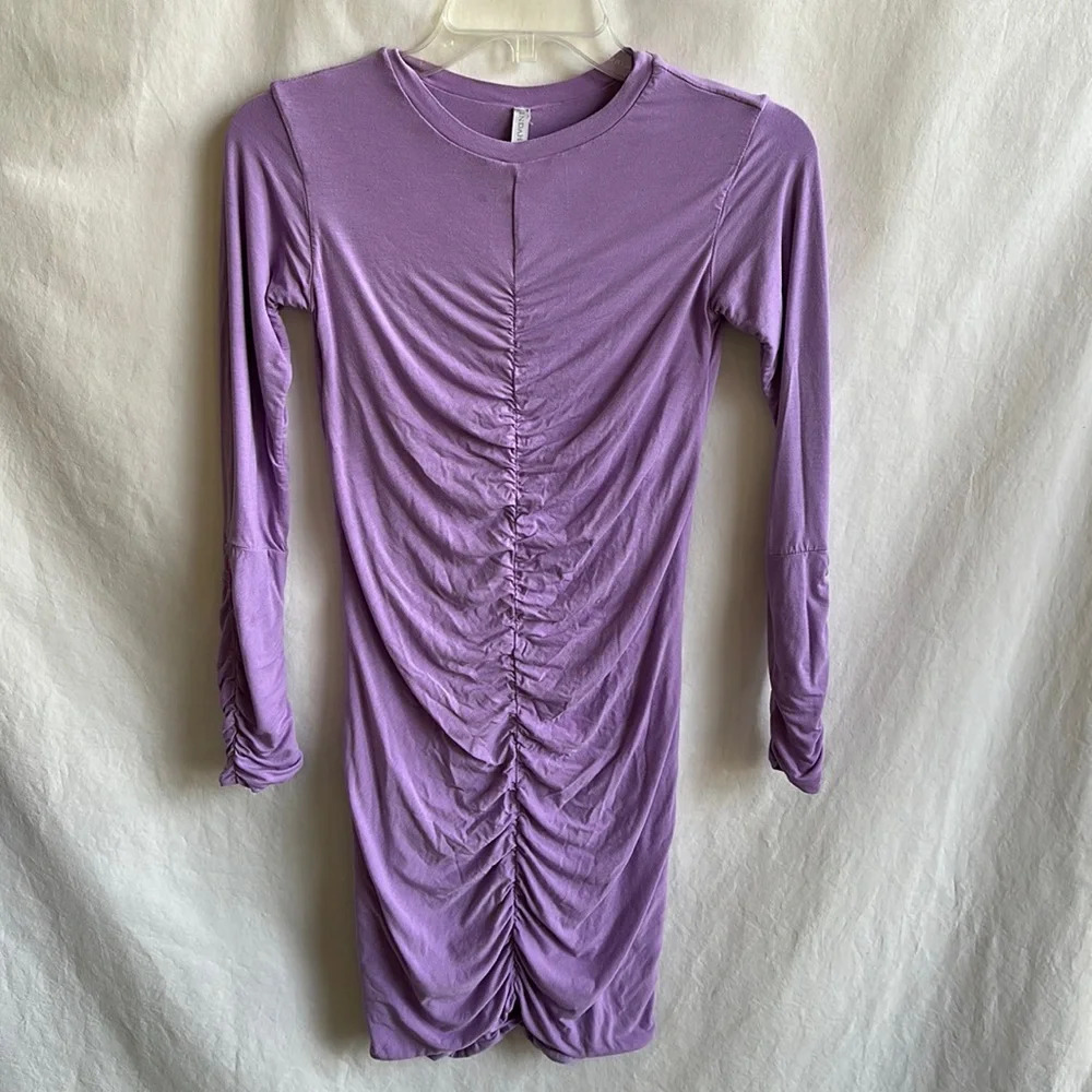 Indah lavender long sleeve dress, size S